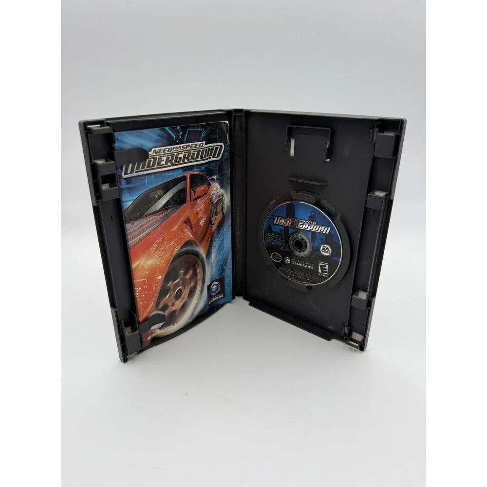 Need For Speed Underground Nintendo GameCube Game Player's Choice CIB TESTED